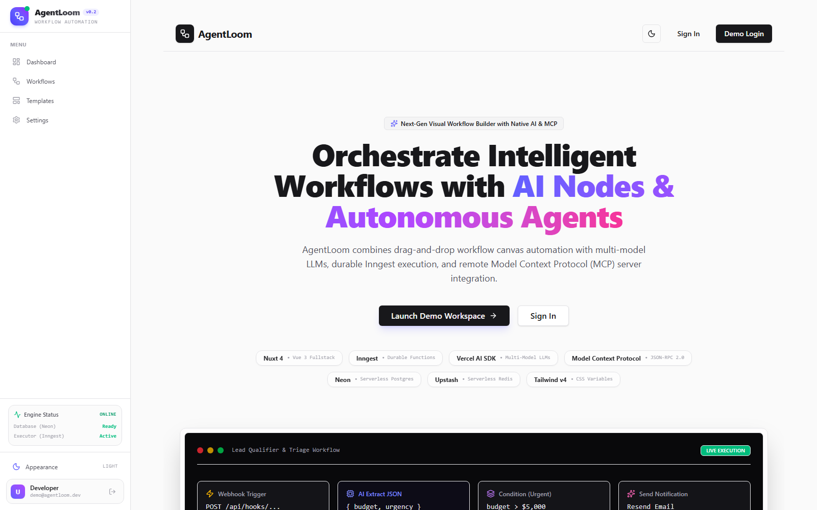 AgentLoom screenshot
