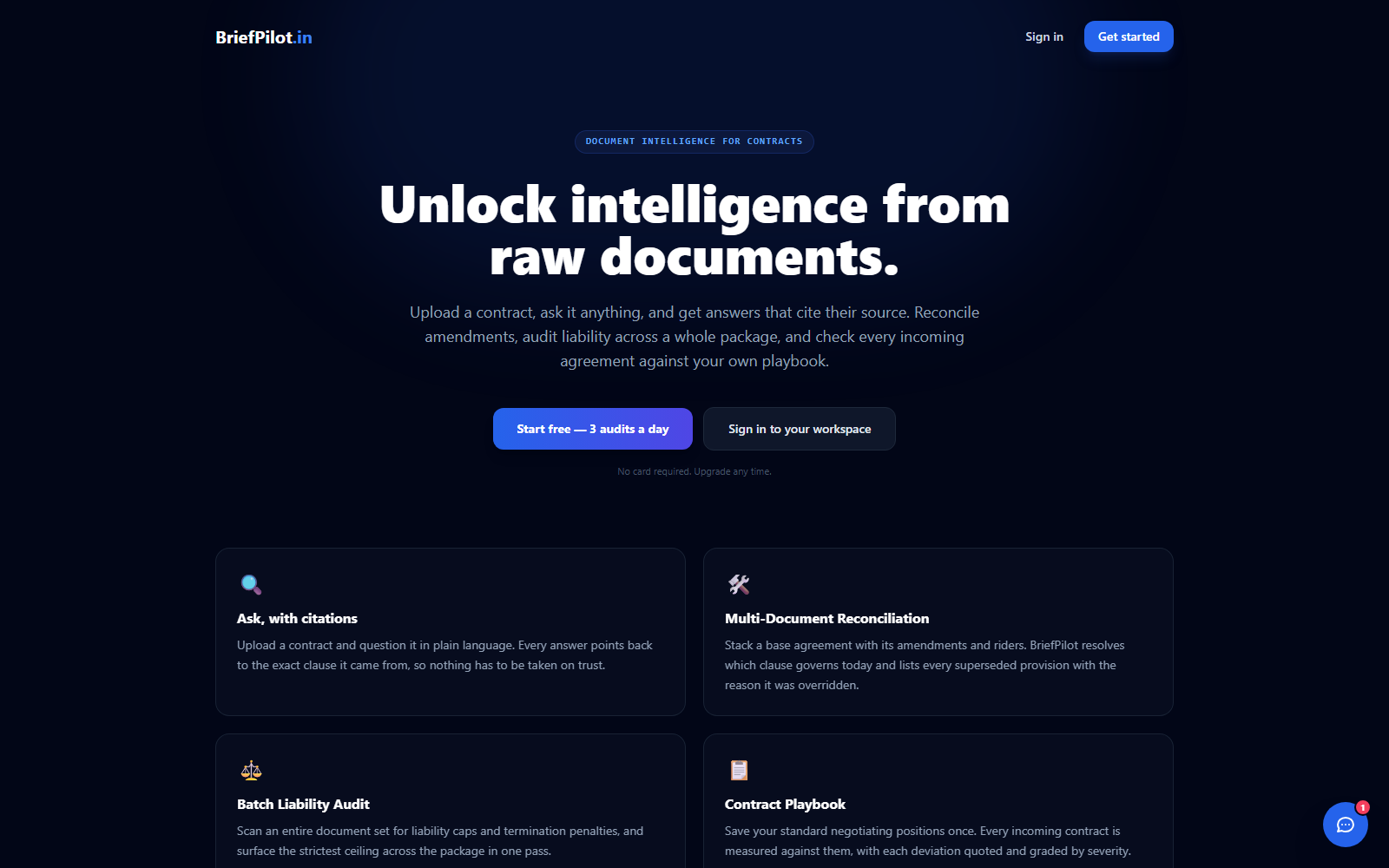 BriefPilot screenshot
